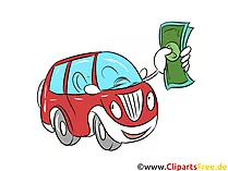 Autokredit Clipart, Bild, Grafik, Illustration Bank, Finanzen