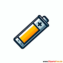 Batterie Clipart zum Thema Kfz-Werkstatt