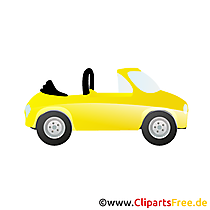Cabrio Clipart kostenlos - Autos