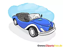 Cabrio Vehicle Clip Art free