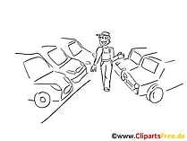 Car sales clip art, graphic, pic, cartoon, comic free