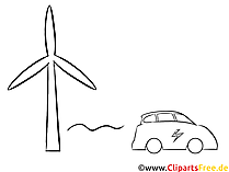 Co2-neutrale Fahrzeuge Bilder, Cliparts