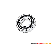 Kugellager Illustration, Zeichnung, Clipart