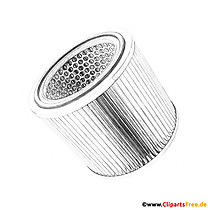 Ölfilter Zeichnung - Bilder mit Kfz-Teilen für Unterricht