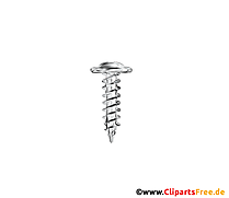 Schraube Zeichnung