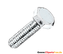 Sechskantschraube Zeichnung, Bild