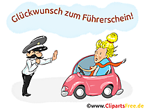 Führerschein Gratulation lustig