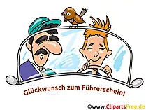 Gratulieren zum Führerschein