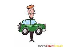 Leasing PKW Clipart, Bild, Grafik, Illustration