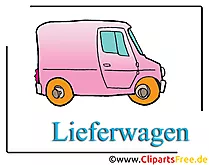 Lieferwagen Clipart free