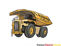 Minenfahrzeug Illustration, Bild, Clipart Autos