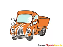 Pick Up Auto Bild, Clipart