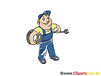 Reifenservice Clipart, Bild, Grafik, Cartoon, Illustration gratis