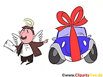 Vermittler Kredit für PKW Clipart, Bild, Grafik, Illustration