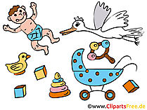 Geburt Clipart, Bild, Grafik
