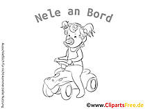 Aufkleber Baby an Bord selbst gestalten