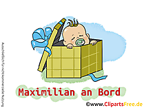 Aufkleber Baby on Board selbst gestalten