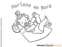 Auto-Aufkleber mit Namen selbst gestalten mit unseren Cliparts