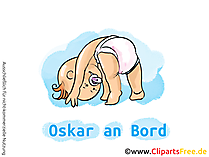 Autoaufkleber Baby selbst gestalten mit unseren Cliparts