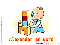 Autoaufkleber Babynamen selbst gestalten