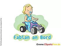 Autoaufkleber selbst gestalten mit unseren Cliparts