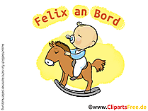 Baby an Bord Aufkleber Auto selbst gestalten