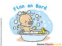 Baby Autoaufkleber mit Namen selbst basteln