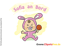 Baby on Board Aufkleber gratis