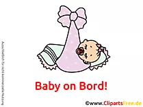 Baby on Board Aufkleber selbst machen