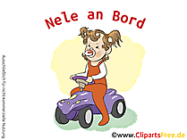 Baby on bord aufkleber selbt gestalten mit unseren Cliparts