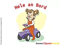 Baby on bord aufkleber selbt gestalten mit unseren Cliparts