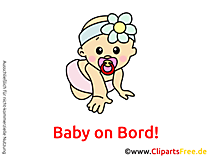 Baby on Bord selber gestalten
