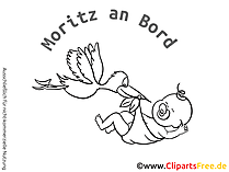 Baby on Tour mit unseren Grafiken selbst gestalten