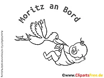 Baby on Tour mit unseren Grafiken selbst gestalten