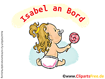 Baby im Auto Heckscheibenaufkleber selbst gestalten