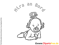 Mädchen Aufkleber Auto selbst gestalten mit unseren Cliparts