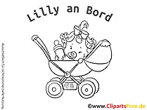 Sweet-Babyaufkleber mit unseren Grafiken selbst gestalten