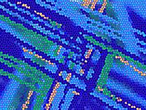 Abstrakte digitale Kunst