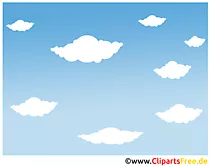 Website Hintergrund Wolken, blauer Himmel