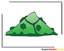 Berg Clipart-Bild free