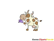Cartoon Kuh gratis