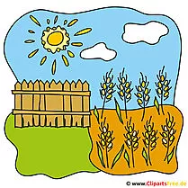 Clip Art Bild Bauernhof gratis