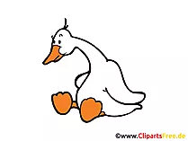Goose Clip Art, Image, Pic, Comic, Cartoon