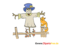 Gratis Clipart Vogelscheuhe