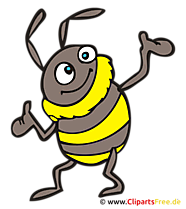 Hummel Clipart, Bild, Cartoon kostenlos