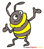 Hummel Clipart, Bild, Cartoon kostenlos