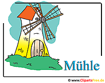 Mühle Clipart-Bild free