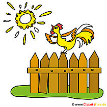 Sonnenaufgang Bild Clipart Bilder vom Bauernhof