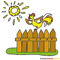Sonnenaufgang Bild Clipart Bilder vom Bauernhof