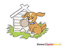 Wachhund Clipart, Bild, Cartoon